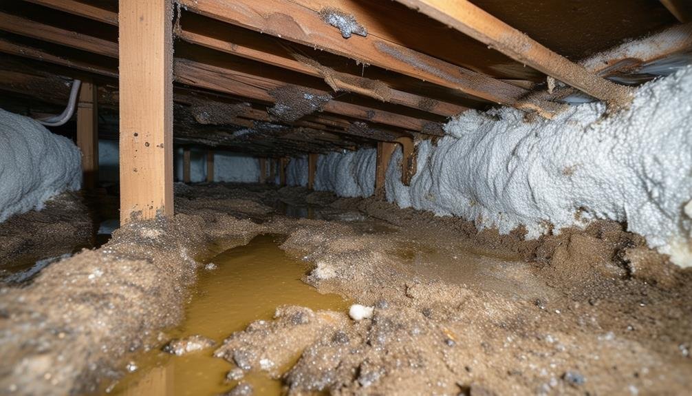 issues in crawl spaces