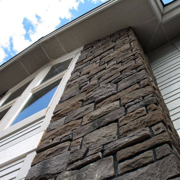 Stone Veneer install in Stoney Creek, ON