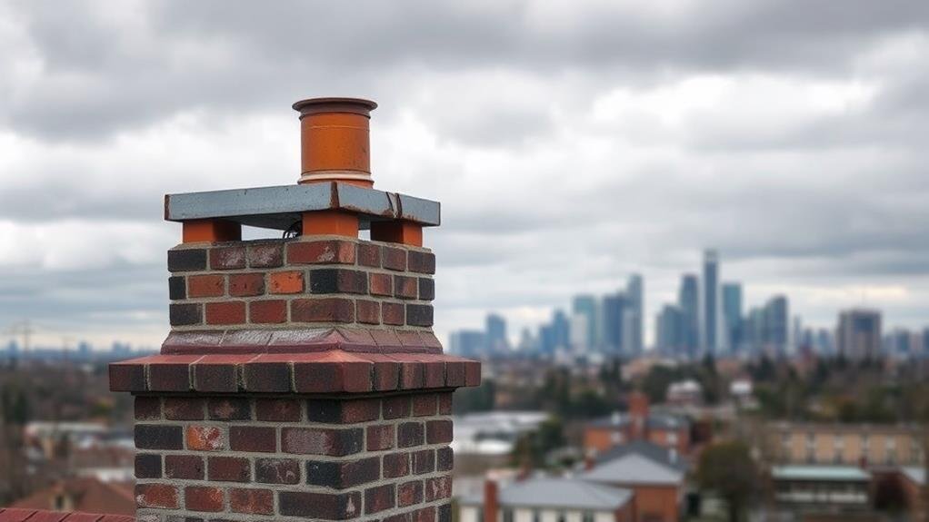 chimney damage warning signs