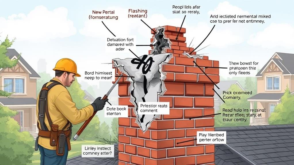 chimney repair cost breakdown