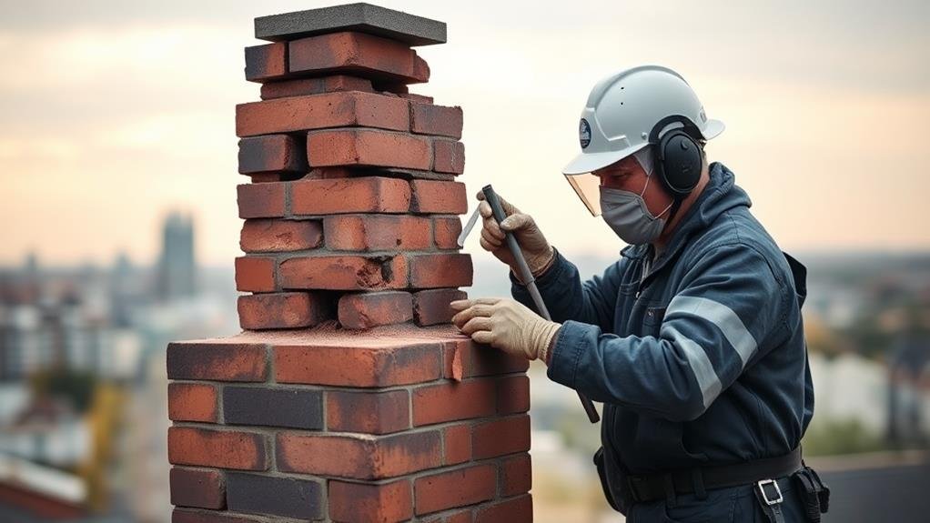 chimney repair cost estimates