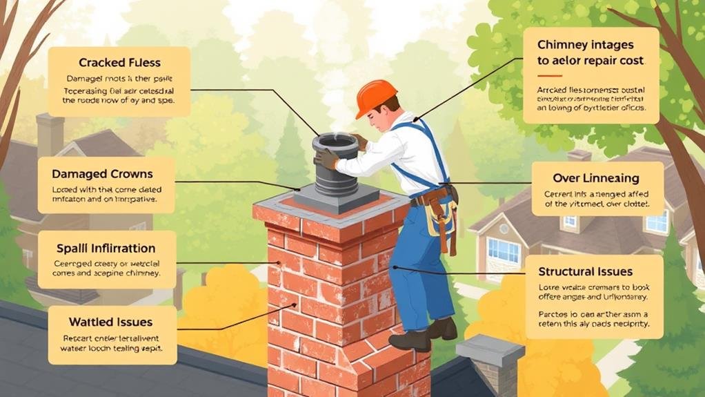 chimney repair cost influencers