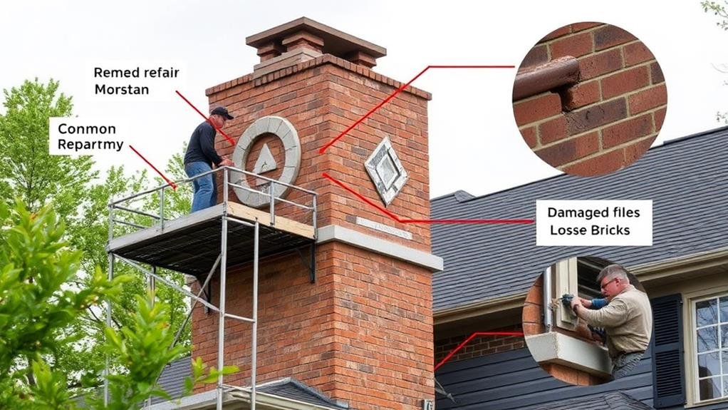 chimney repair costs ajax