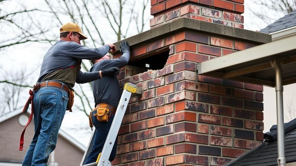 chimney repair costs brampton