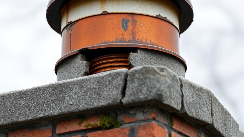 evaluating chimney cap condition