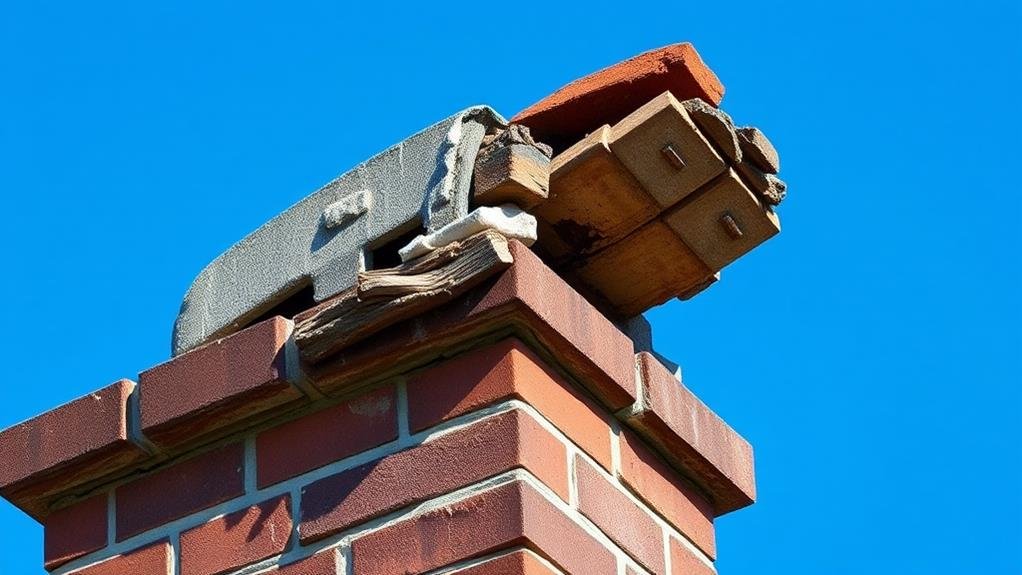 evaluating chimney cap integrity