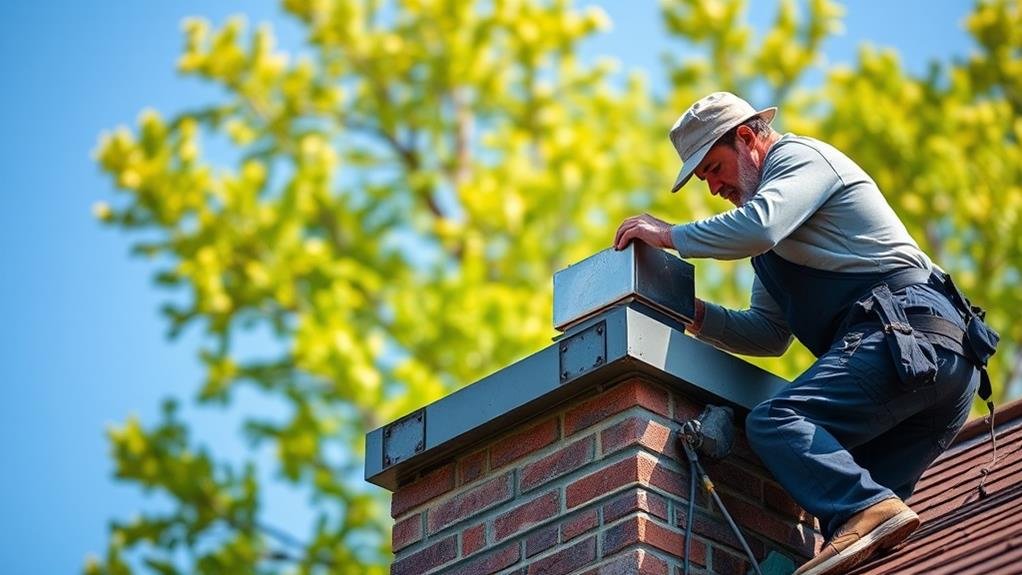 repair chimney cap richmond hill